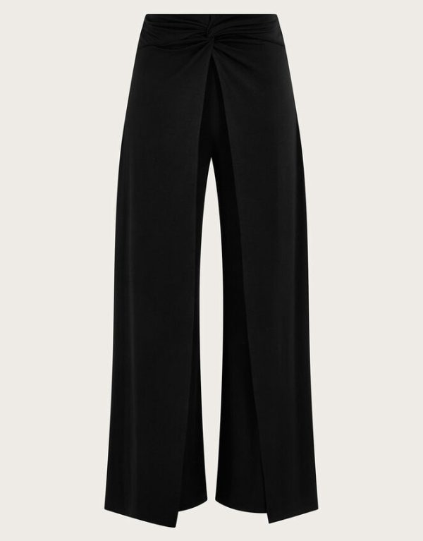 Monsoon Wanda Wrap Trousers Black - Image 6