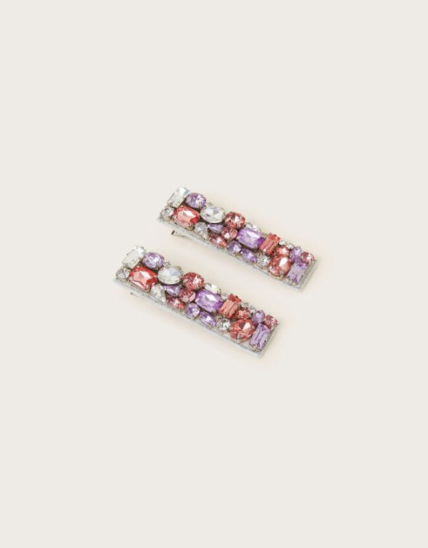 Monsoon Gem Hair Clips Set of Two