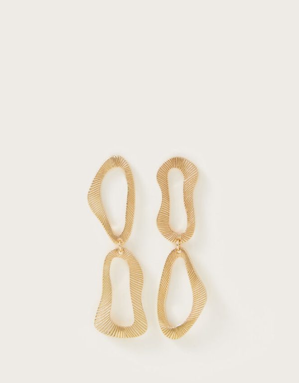 Monsoon Organic Shape Earrings - Image 2