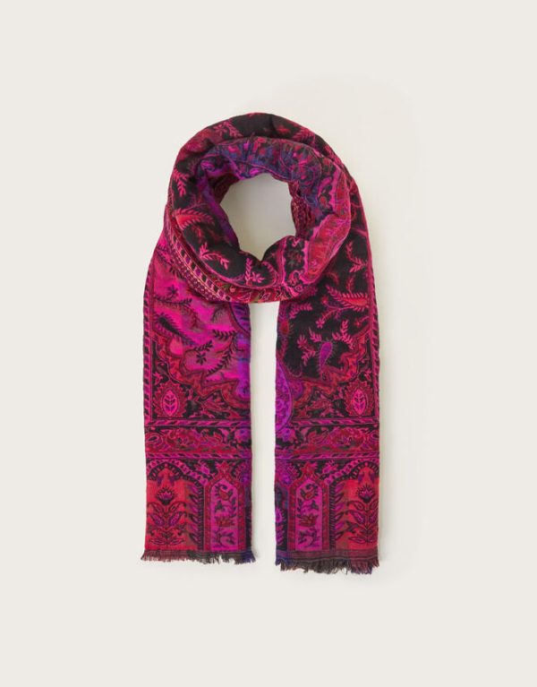 Monsoon Mae Paisley Blanket Scarf