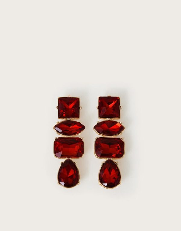 Monsoon Gemstone Drop Earrings