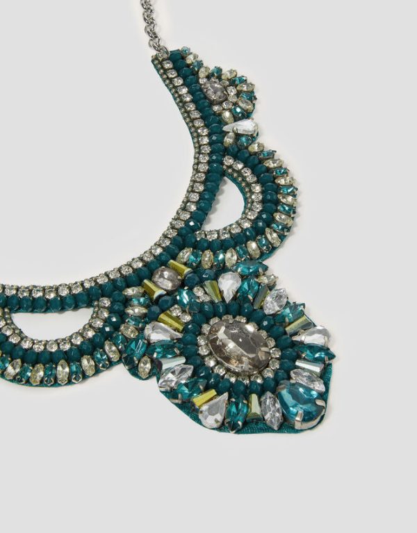 Monsoon Gemstone Collar Necklace