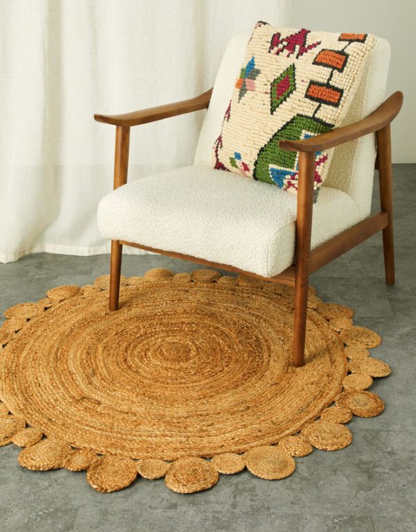 Monsoon Large Raffia Round Rug