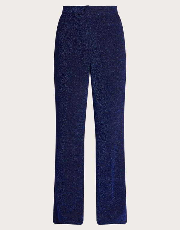 Monsoon Tessa Tinsel Trousers Blue - Image 6