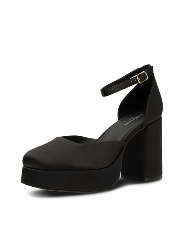 Monsoon Shoe The Bear Platform Heels Black - Image 2