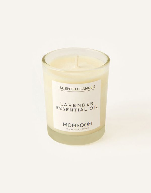 Monsoon Small Lavender Scented Candle - Image 2