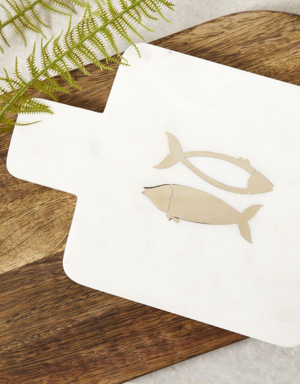 Monsoon Small Fish Design Cheese Board - Image 2