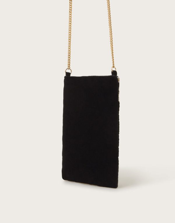 Monsoon Phoebe Embroidered Phone Bag - Image 2