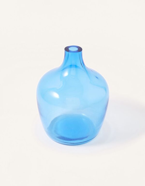 Monsoon Large Round Glass Vase - Image 2