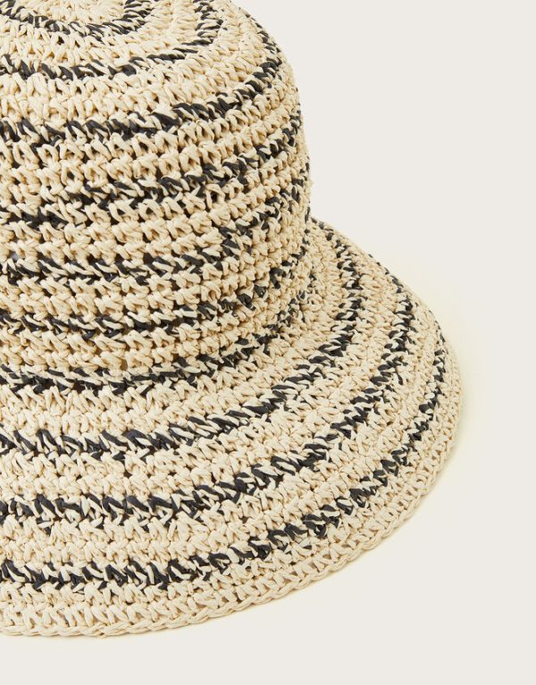 Monsoon Crochet Bucket Hat - Image 3