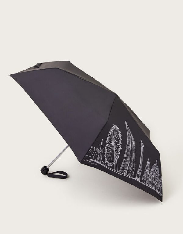 Monsoon London Print Umbrella - Image 2