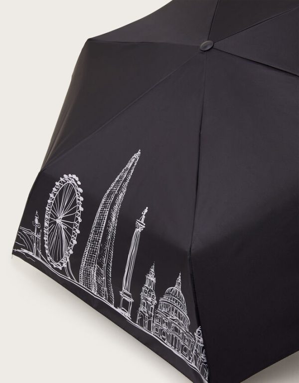 Monsoon London Print Umbrella - Image 3