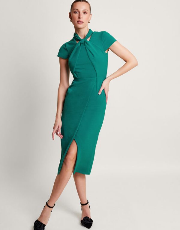 Monsoon Garda Shift Dress Green