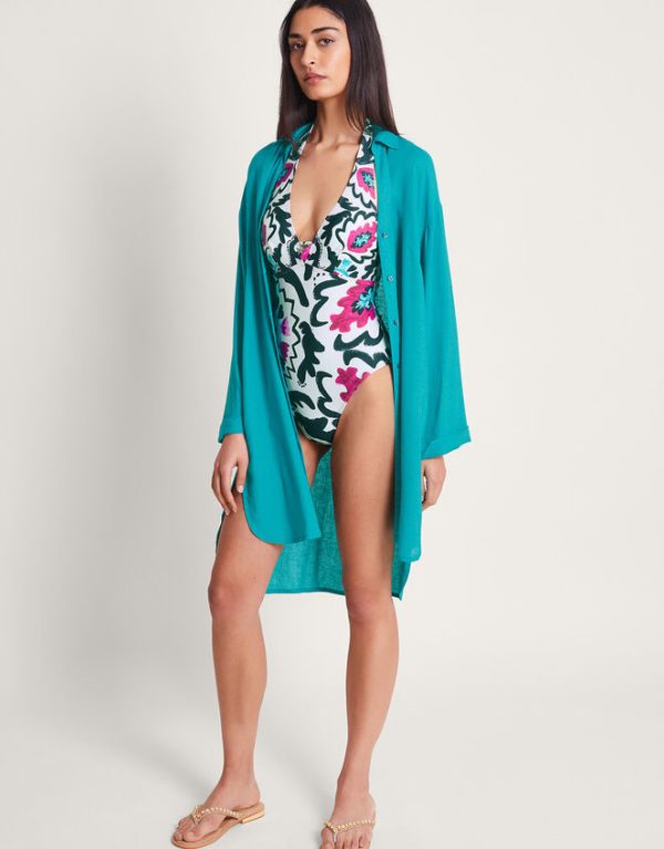 Monsoon Esme Beach ShirtBlue