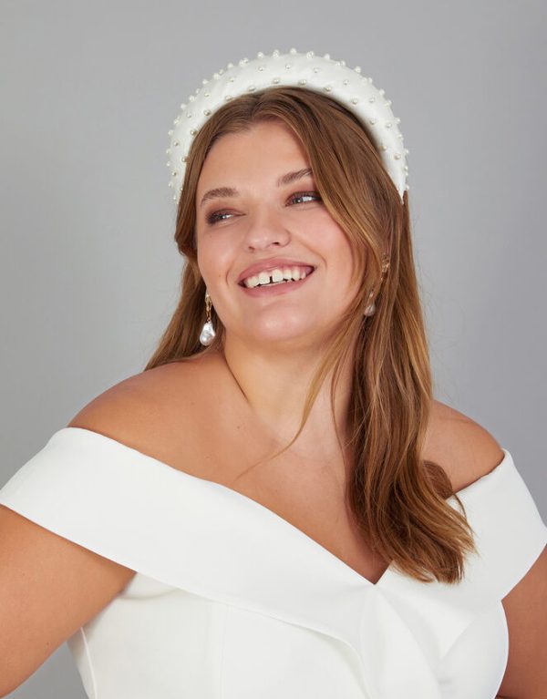 Monsoon Pearl Padded Bridal Headband