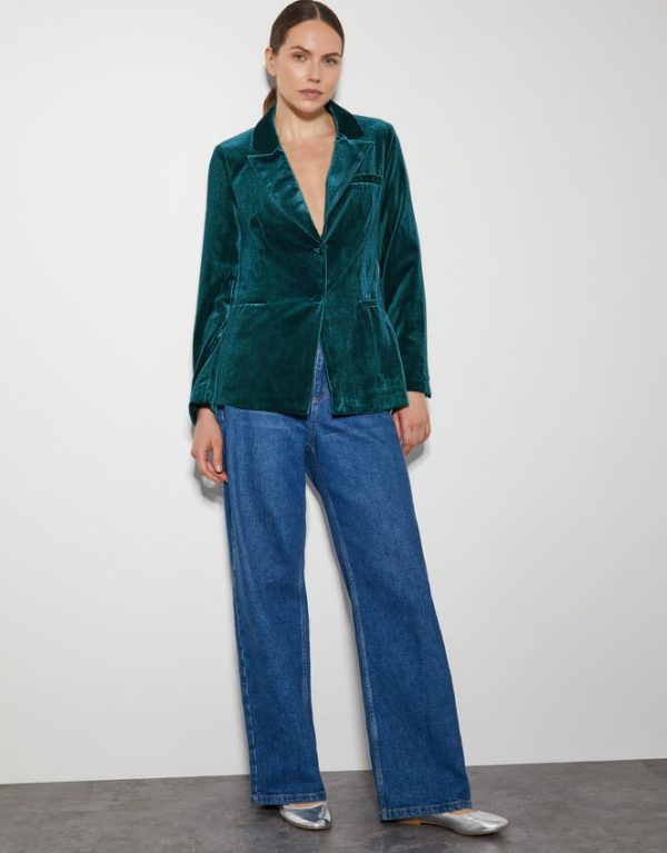 Monsoon Vicky Velvet Jacket - Image 2