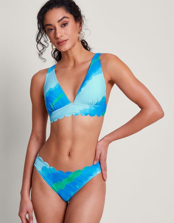 Monsoon Zifia Bikini Top Blue - Image 2