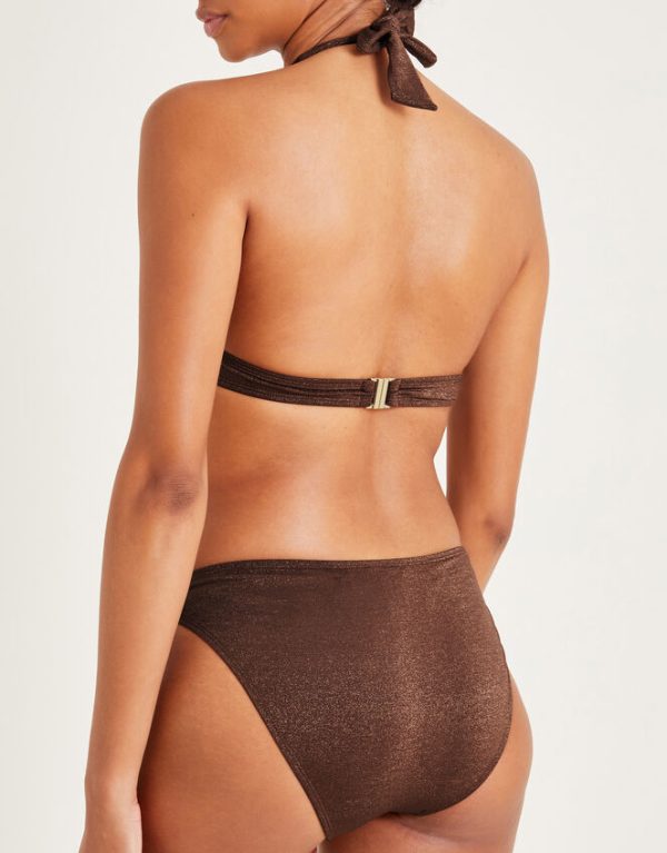 Monsoon Eden Halter Bikini Top Bronze - Image 3