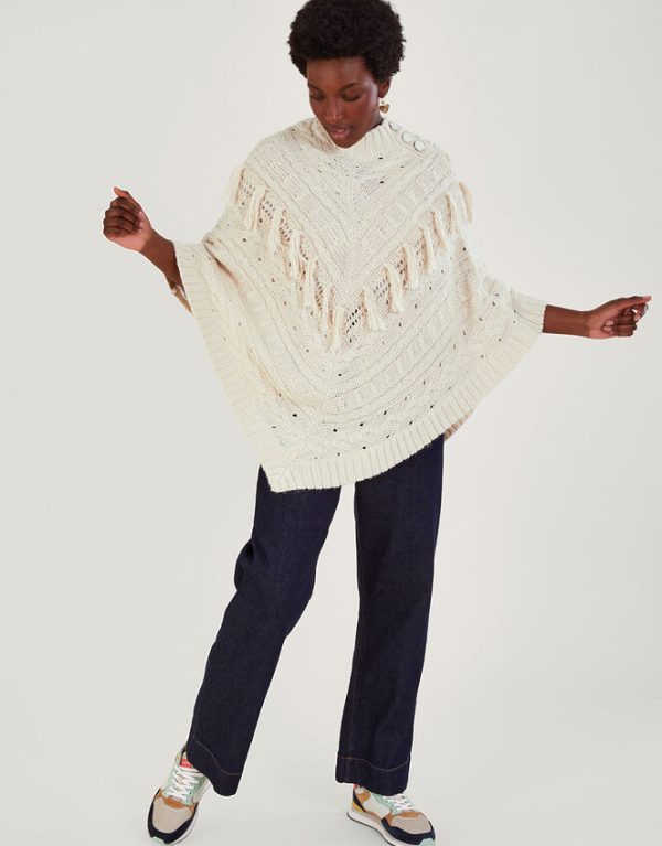 Monsoon Diamond Poncho - Image 2