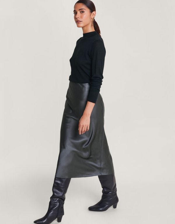 Monsoon Turtle Neck Top Black - Image 2