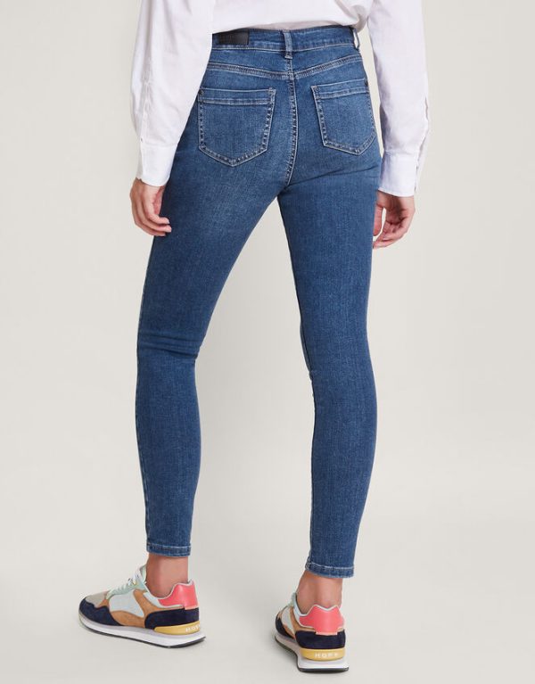 Monsoon Iris Regular-Length Skinny Jeans Blue - Image 3