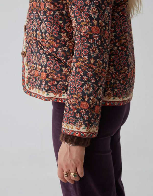 Monsoon Maison Hotel Floral Print Jacket Multi - Image 4