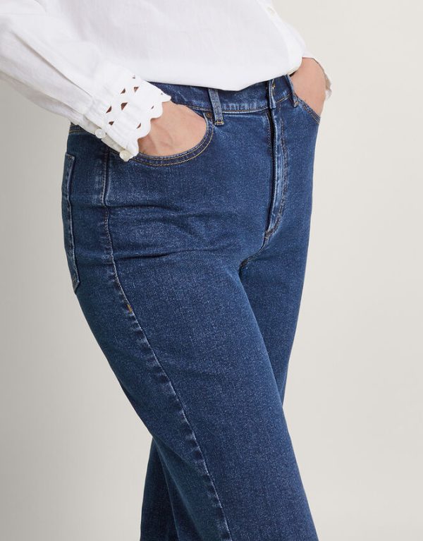 Monsoon Alice Straight Jeans Blue - Image 5