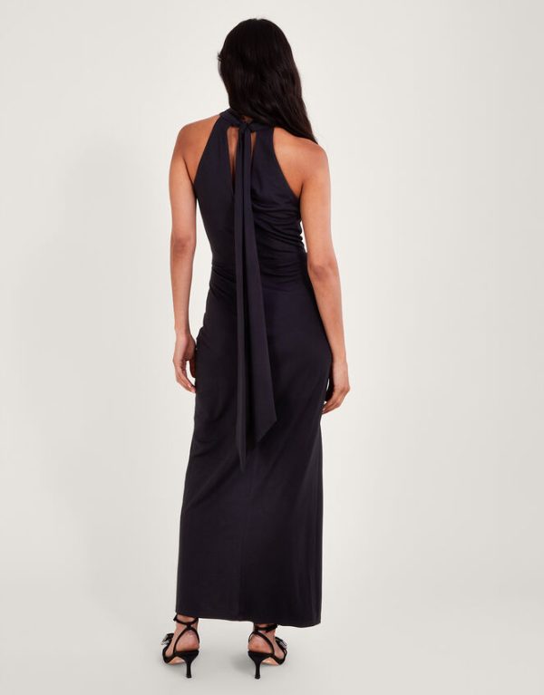 Monsoon Carly Corsage Dress Black - Image 5